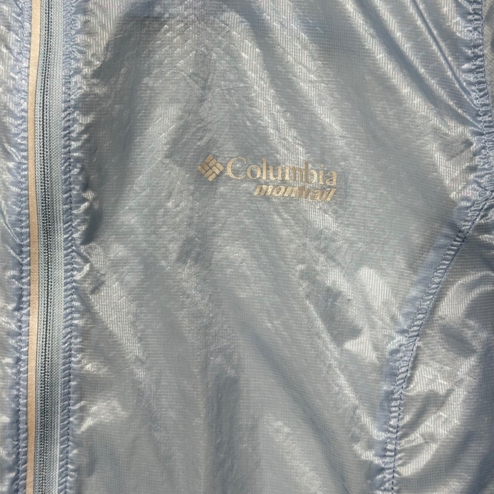 Columbia‎ Montrail Womens Blue Omni-Shield Windbreaker Jacket XS Gorpcore Hiking - Picture 5 of 16